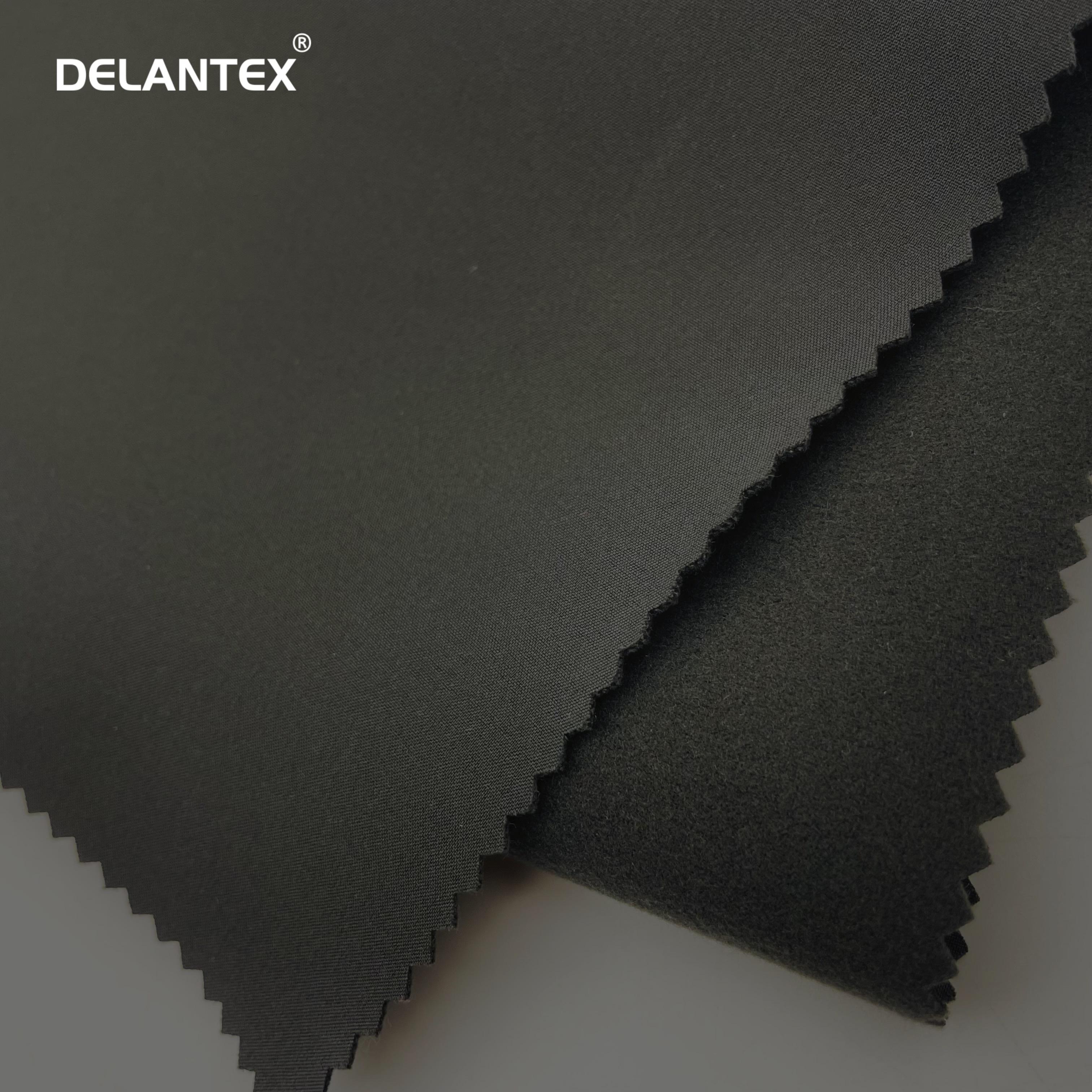 Delantex Premium Super Light Softshell Waterproof Bonded Fabric for Winter Jackets