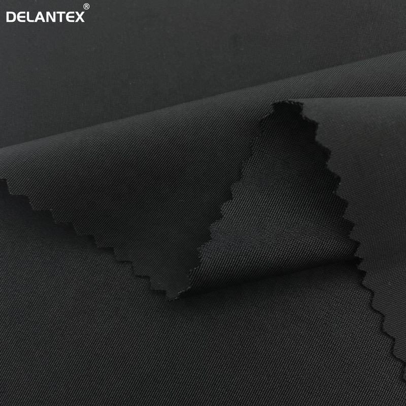 Delantex DTY Warp Knitted Moisture Wicking Polyester Elastane Fabric for Activewear