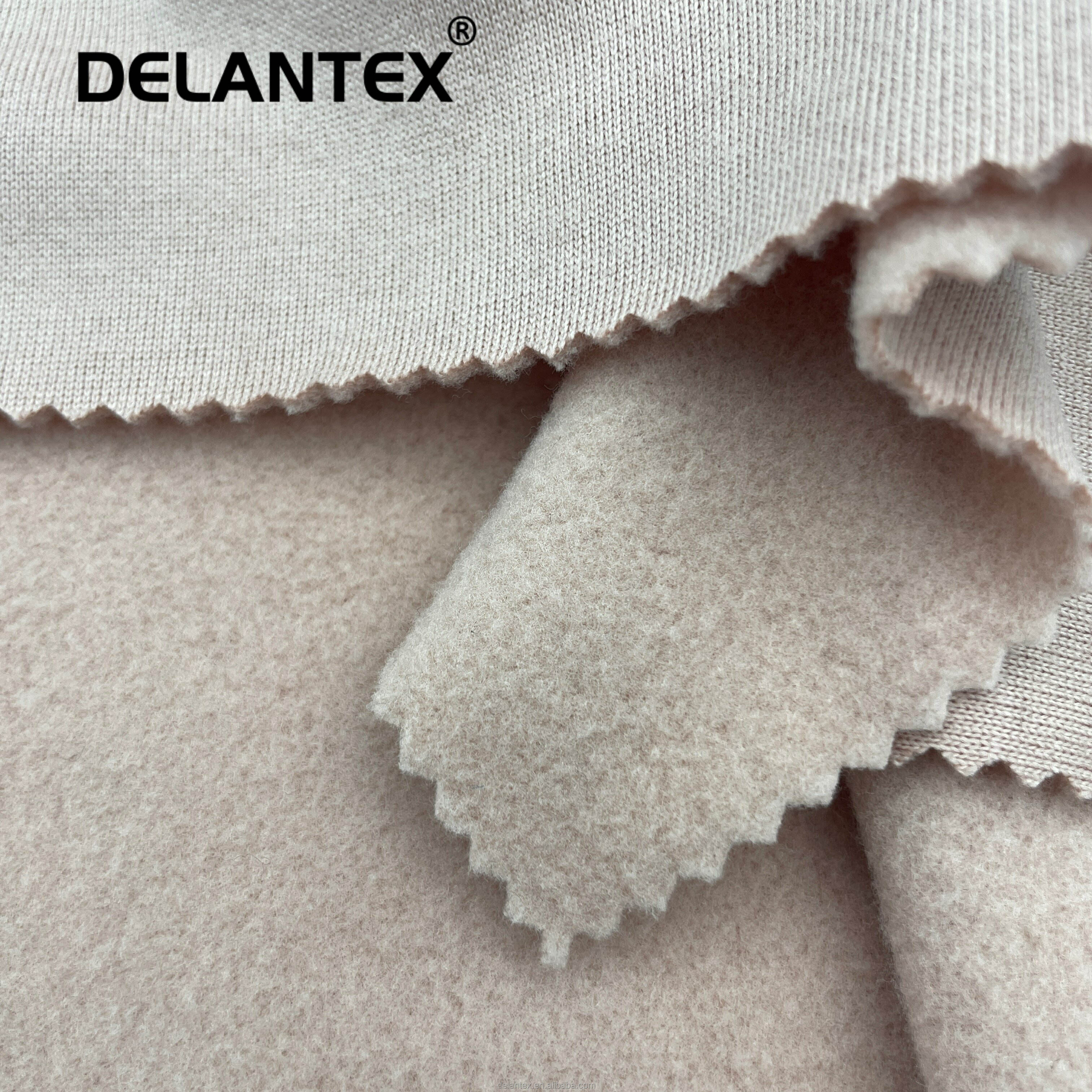 100% Polyester 150D/144F Anti Pilling Knit Stretch Polar Fleece Fabric for Hoodie