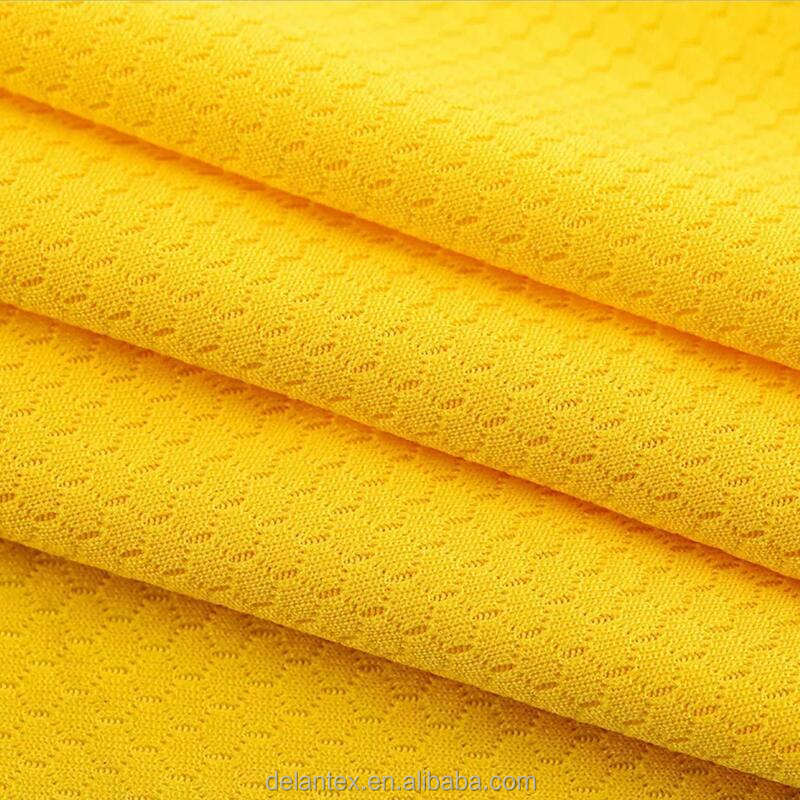 Football Jersey Honeycomb Mesh Fabric