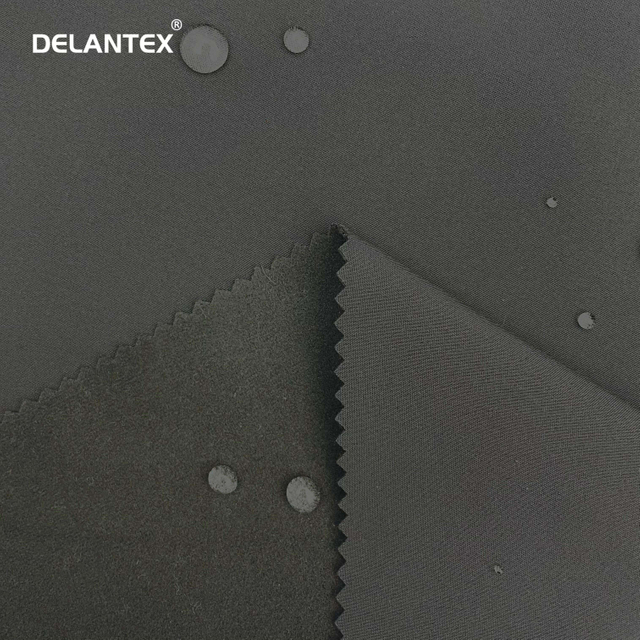 Delantex Premium Super Light Softshell Waterproof Bonded Fabric for Winter Jackets