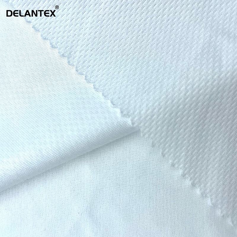 Delantex 100% Polyester 75D/72F Light Weight Bird Eye Mesh Jersey Fabric for Football