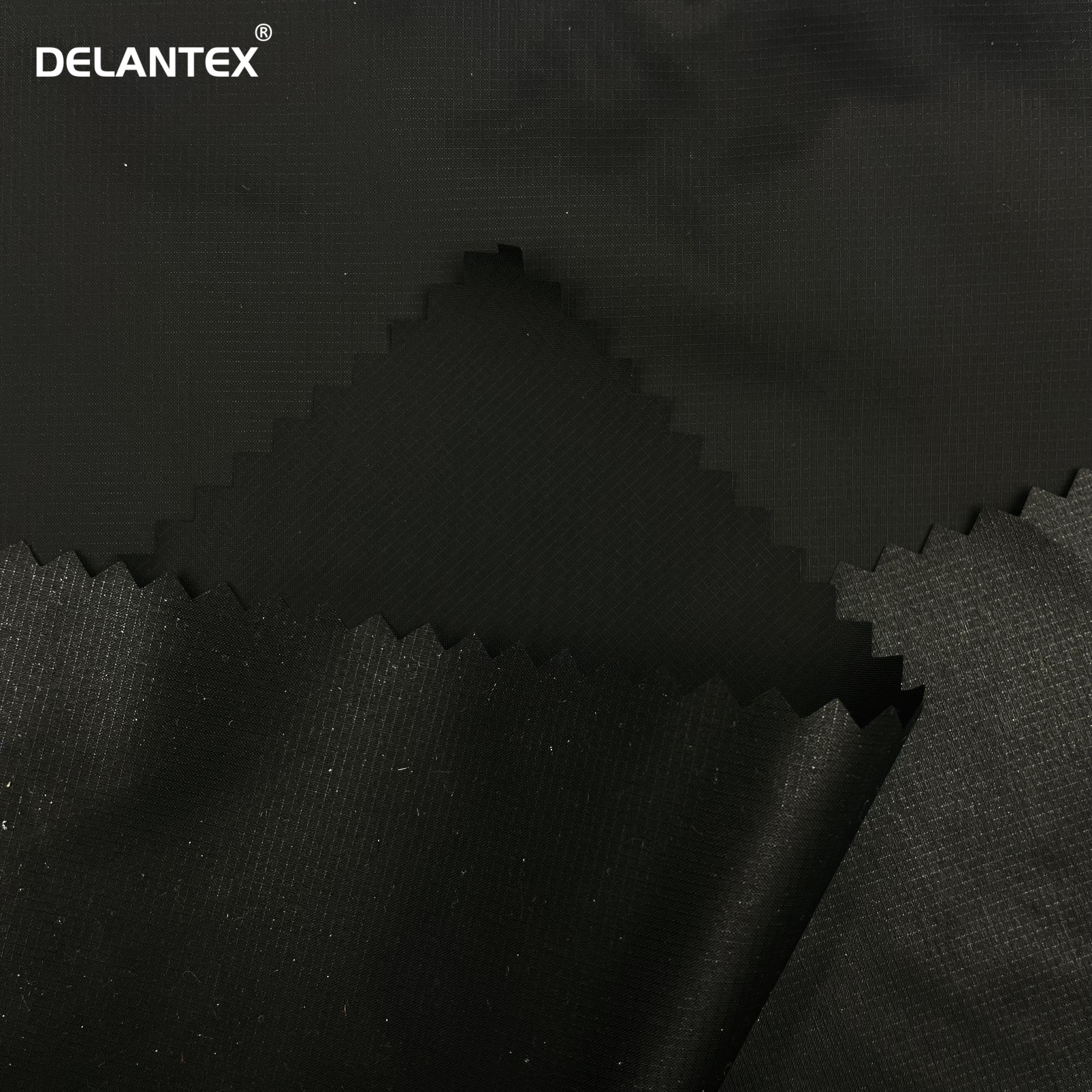 Delantex 100% Polyester Block Light Softly Taffeta Fabric Wholesale