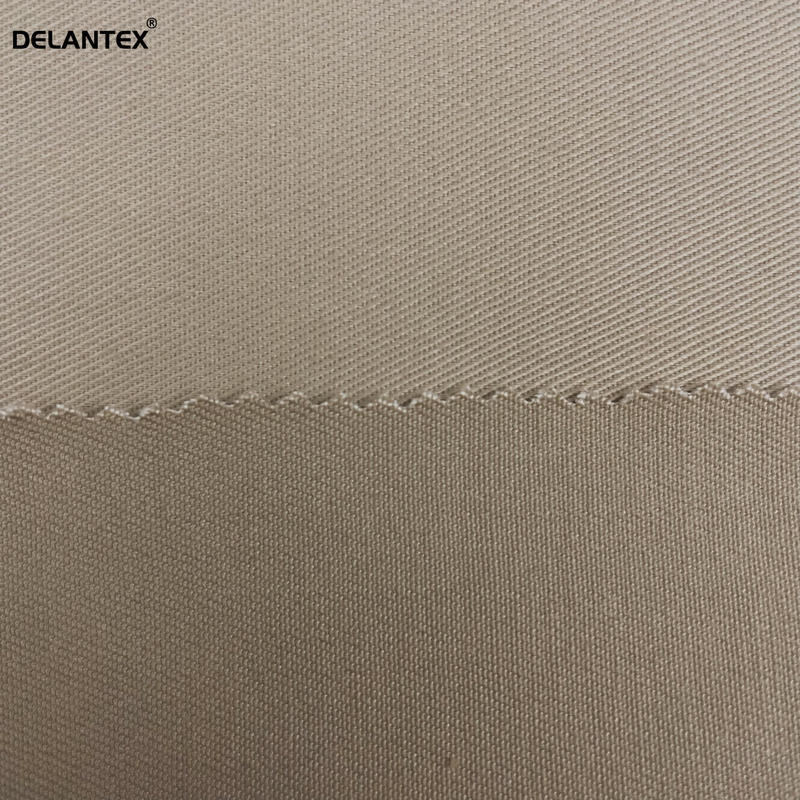 Delantex Durable Brown 65 Poly 35 Cotton Twill Workwear Fabric with Factory Price