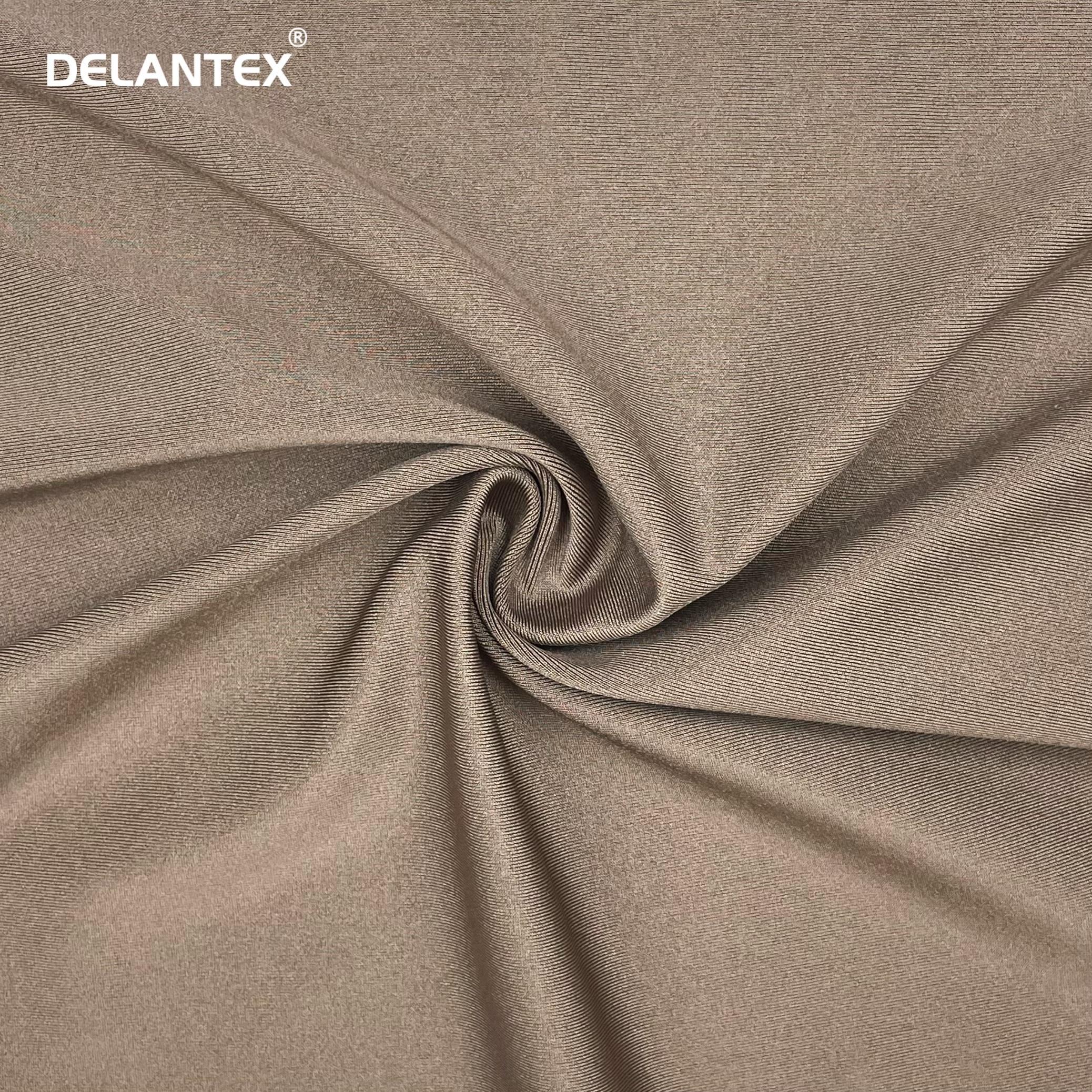 Delantex Wingtex Water-Resistant Polyester Spandex Fabric 4-Way Stretch Polyamide Elastane for Girls' Swimwear Dresses