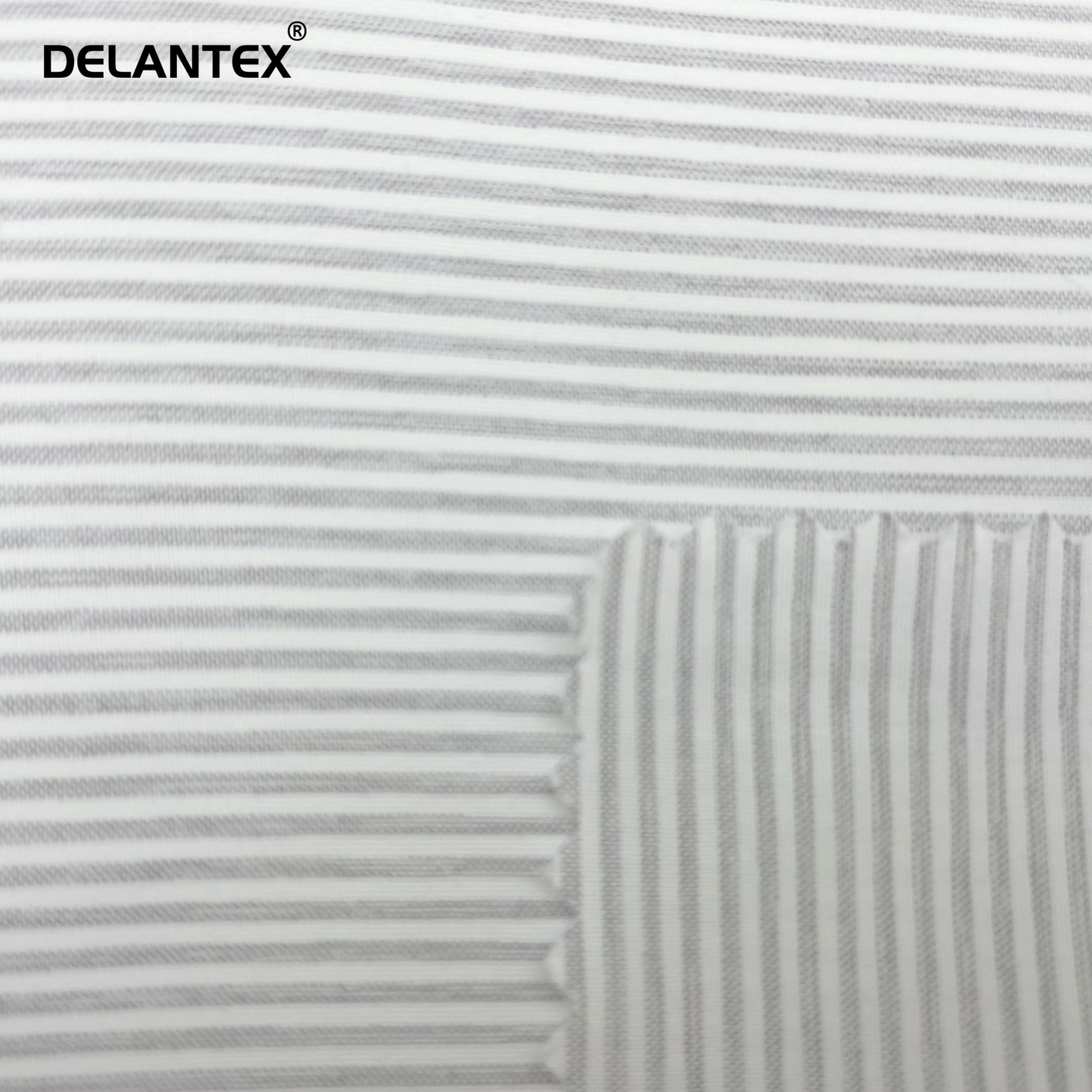 Delantex High Quality Waterproof Snow Pear Spinning Stripe Fabric with Good Price