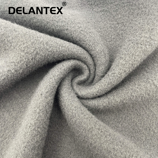 Delantex 150D/144F Camo Polar Kids Fleece Zip Hoodies Fabric with High Quality