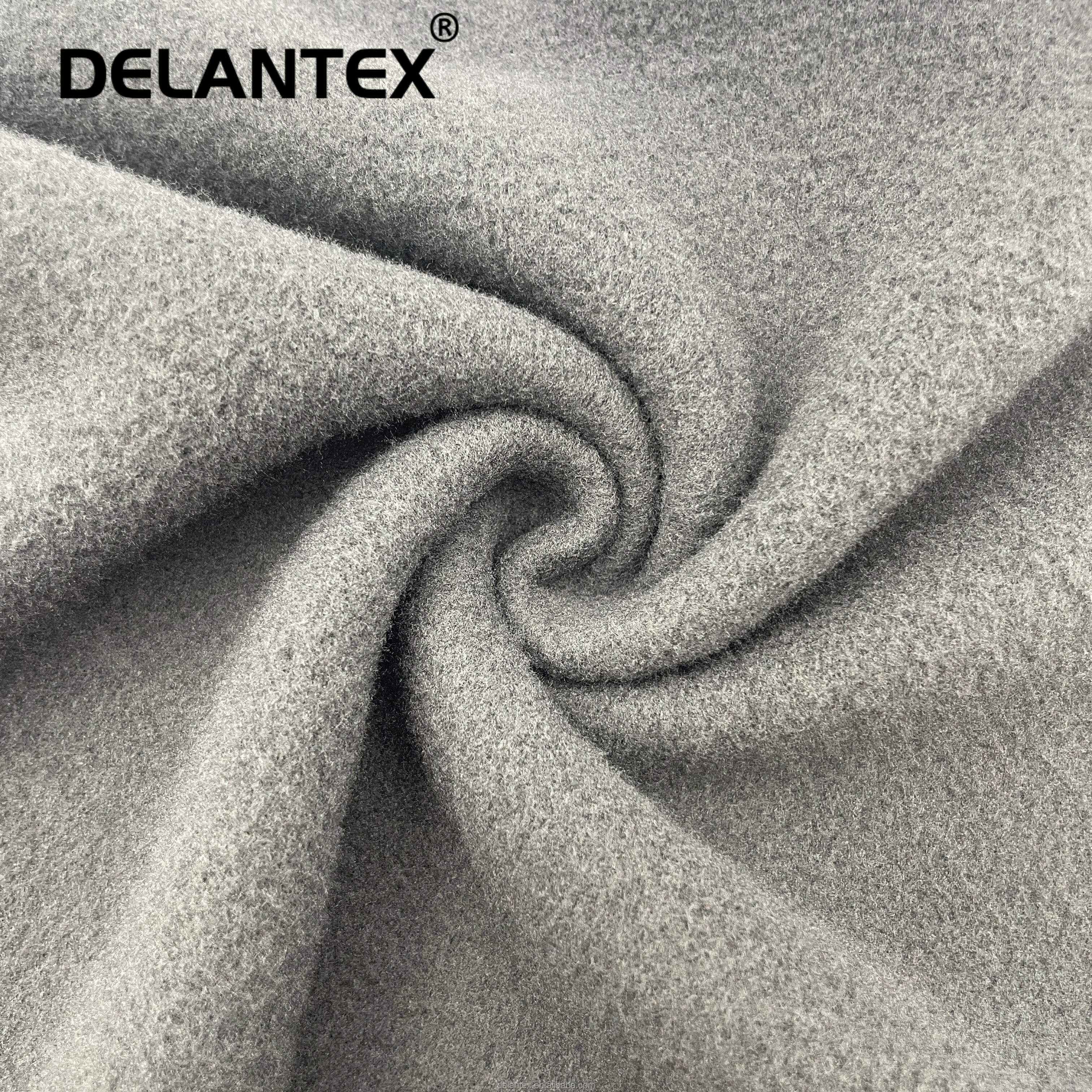 Delantex 150D/144F Camo Polar Kids Fleece Zip Hoodies Fabric with High Quality