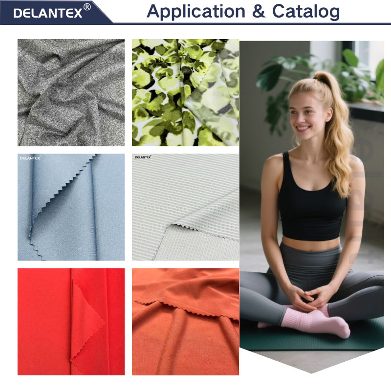 Delantex ITY SINGLE JERSEY 153cm 200gsm Women's Top Fabric Anti-static Material