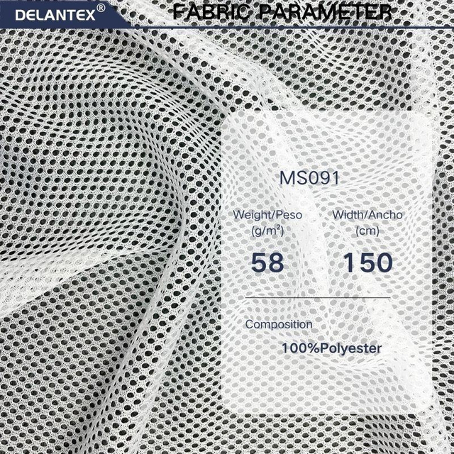 Delantex Polyester Mesh Fabric Supplier for Sublimation Football Jersey Material