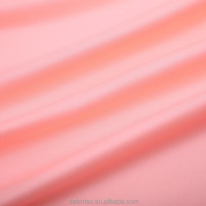Delantex High Quality Knitted Interlock Lining Fabric for Garment 115GSM 150cm