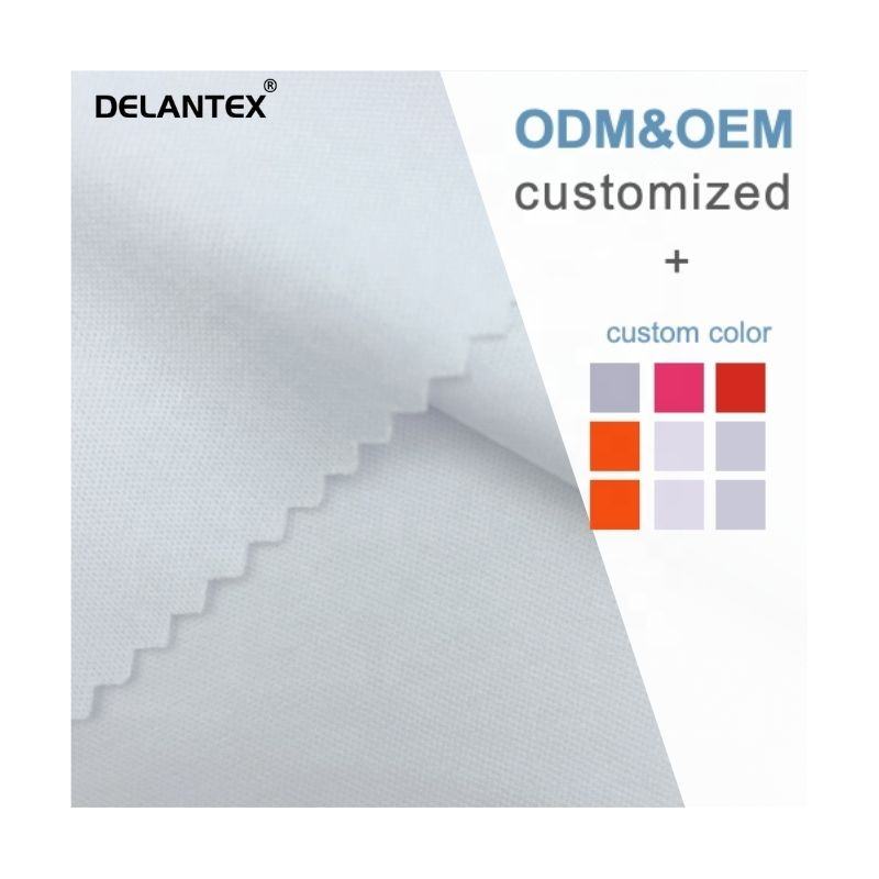 Delantex 100%poly Double Knit Interlock Sublimation Polyester Fabric for Football T-shirt