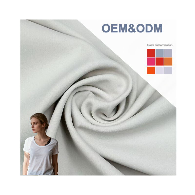 Delantex 155cm 210gsm Free Sample Women's Top Fabric Is Skin Friendly and Soft