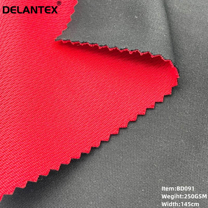 Delantex Customized 100% Polyester Softshell Fabric for Girls' Outdoor Sports Wear Anti-Static Garment