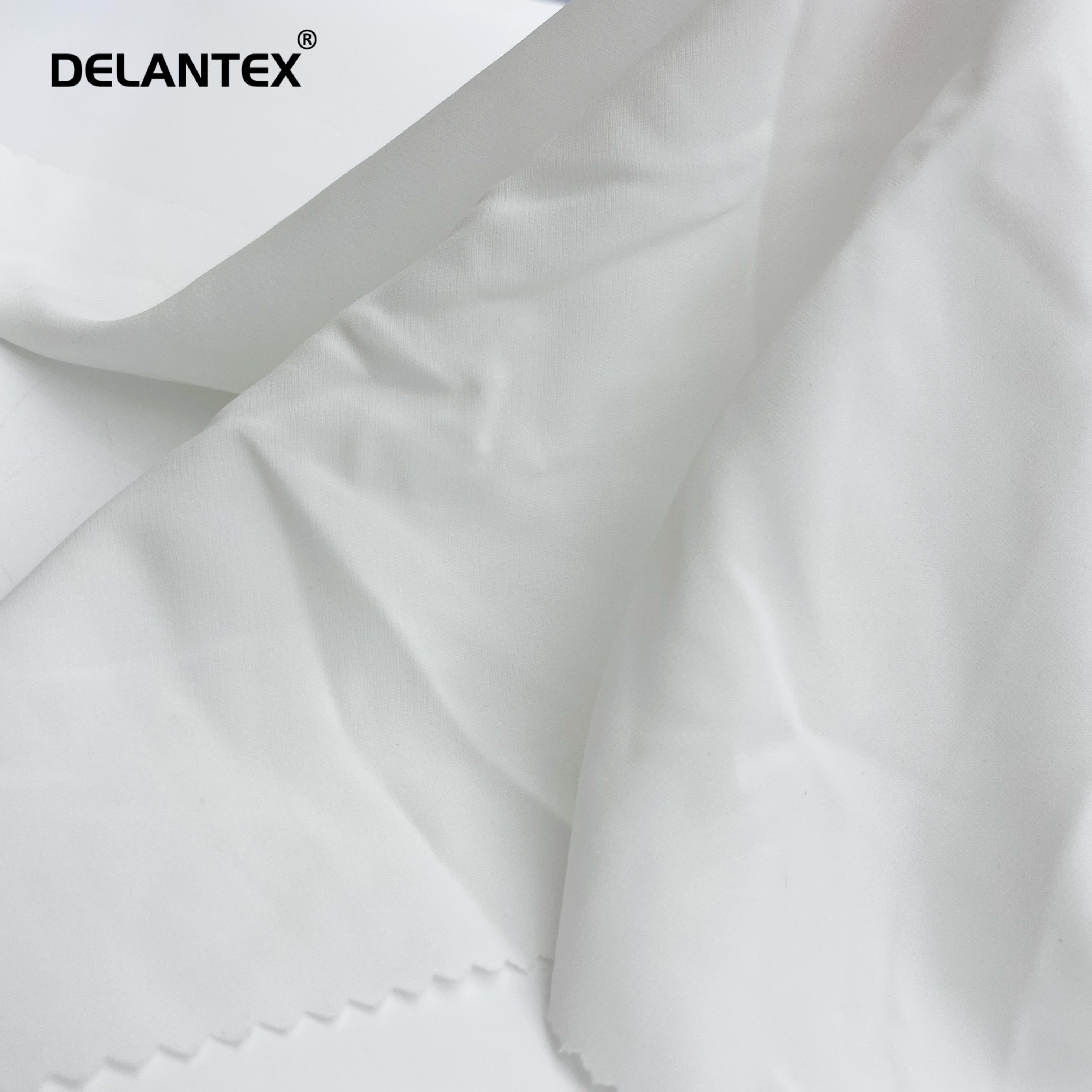 Delantex Wholesale Satin Crepe Chiffon Fabric Chiffon Silk Fabrics for Blouses