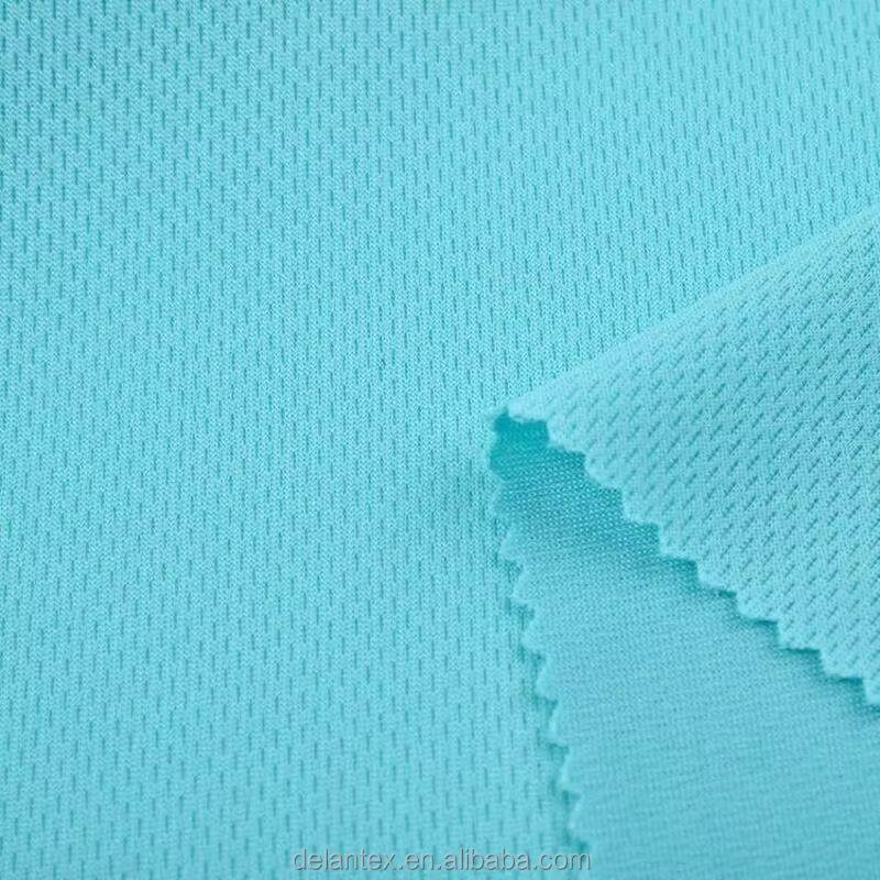 Delantex 100 Polyester Fa-Ke Mesh Brid Eye Fabric 160GSM 160cm