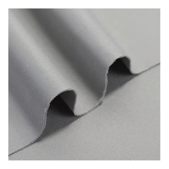 Delantex Yarn Dyed 320GSM Heather Grey Scuba Fabric for Pullover