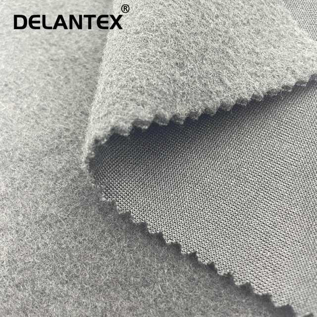 Delantex Hot Sale 100% Polyester 290GSM Factory Direct Brushed Polar Fleece Fabric