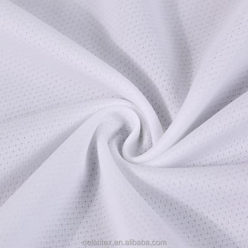 Delantex Bird's Eye Fabric with Quick Dry and Anti-Yellow Properties