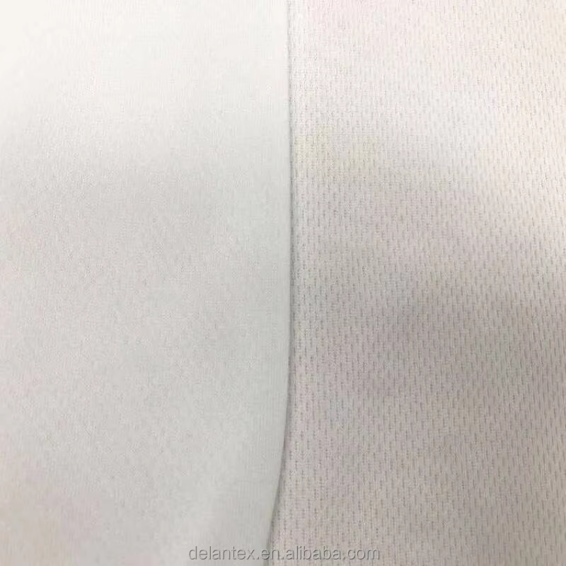 Delantex Sublimation Printing Football Bird Eye Mesh Jersey Fabric