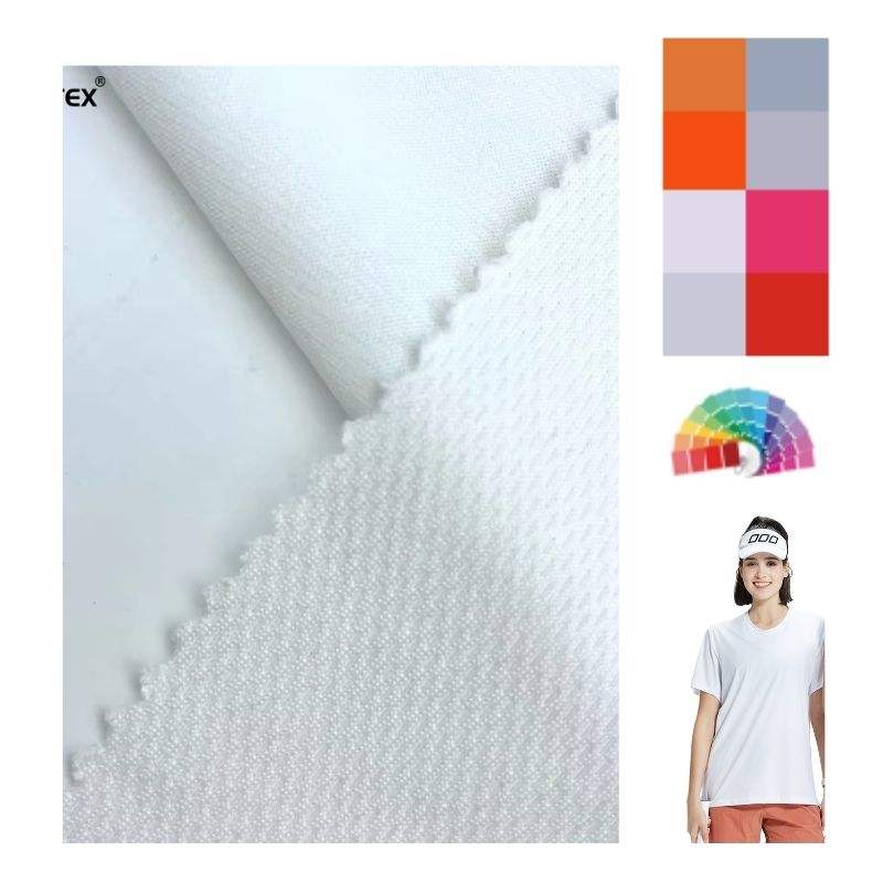 Delantex Direct Sales 100% Polyester Dri-Fit Bird Eye Mesh for Sportswear Garments High Quality Organic Outdoor Use Free Sample