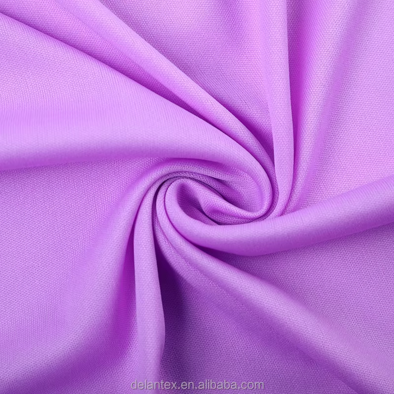 Delantex 100% Polyester Interlock Knitting Fabric