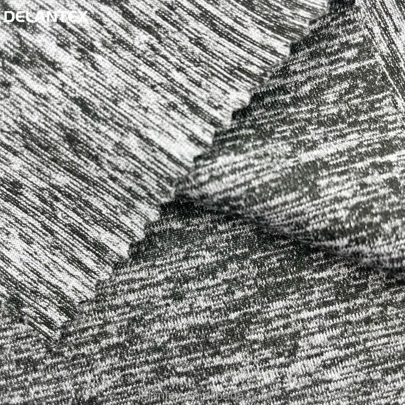 Delantex Cation 88%polyester 12%spandex 265gsm Fabrics Women's Long Pants Sports Jacket Fabric