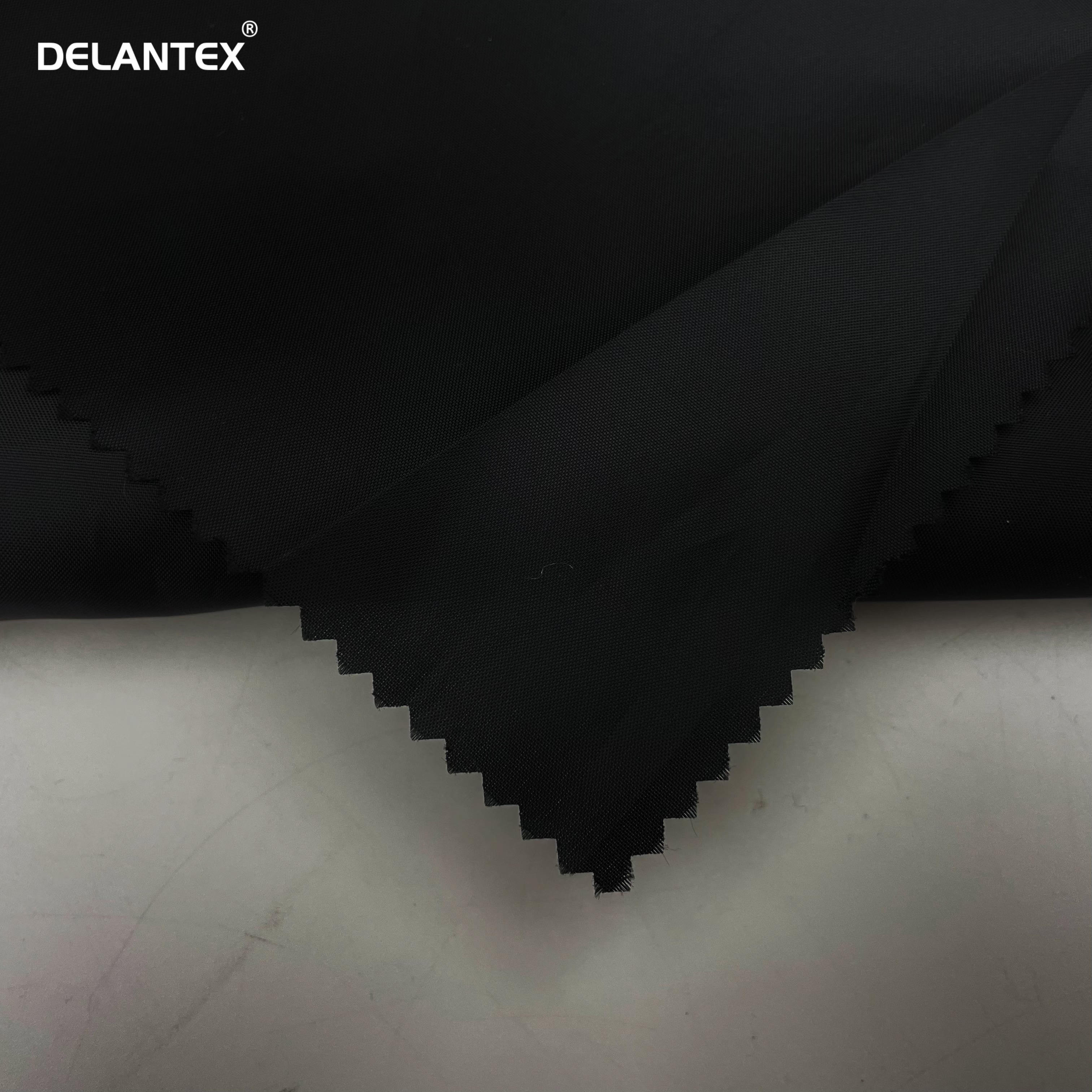 Delantex Soft Hand Feel 190t Polyester Taffeta Fabric for Lining