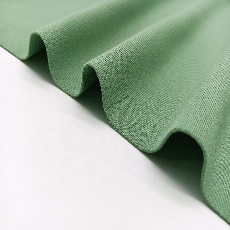 Delantex Double Knit Interlock Spandex Stretch Fabric Leggings Fabric