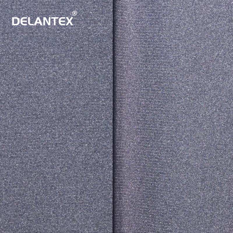 Delantex Shiny 88 Polyester Poly 12 Spandex Vinyl Elastane 4 Way Stretch Stretchy Fabric Material Free Sample