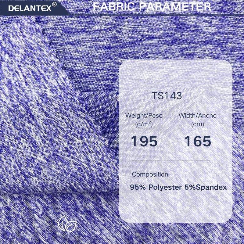 Delantex High Quality Quick Dry Cation Yoga Fabric 165cm 195gsm