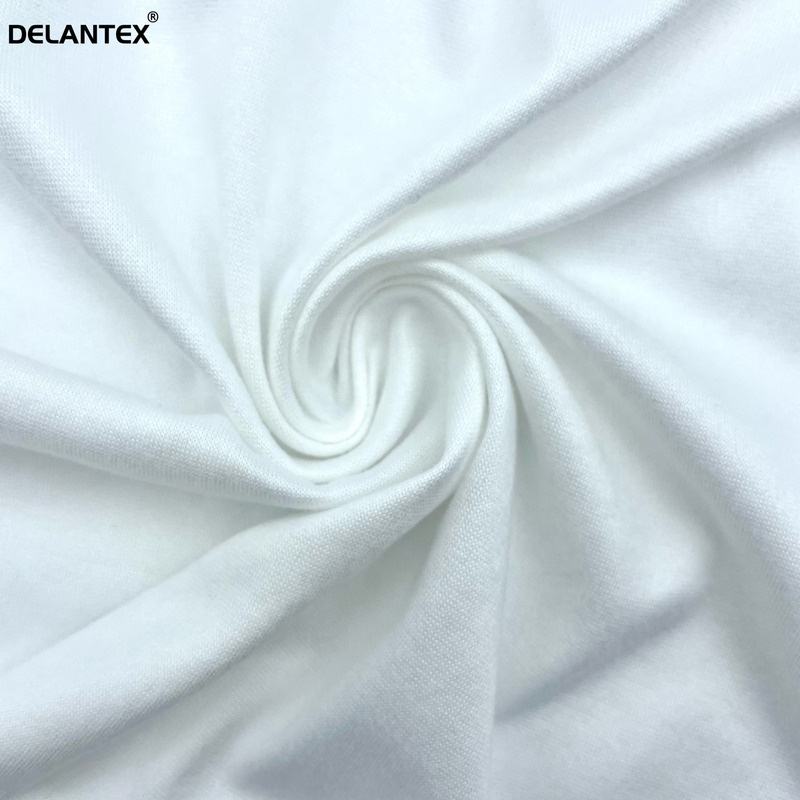 Delantex Soft Lightweight DTY 100d 2 Sides Brushed 96poly 4spandex Jersey Fabric