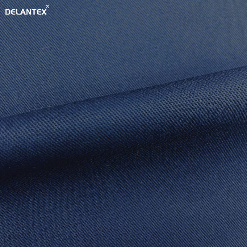 Delantex High Quality 250GSM Navy 2/1 Twill Work Wear Uniform Fabric for Sale