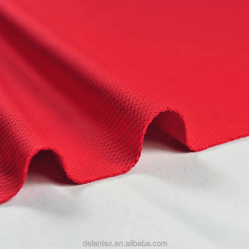 Delantex 100% Polyester Bird Eye Mesh Fabric Roll Meter