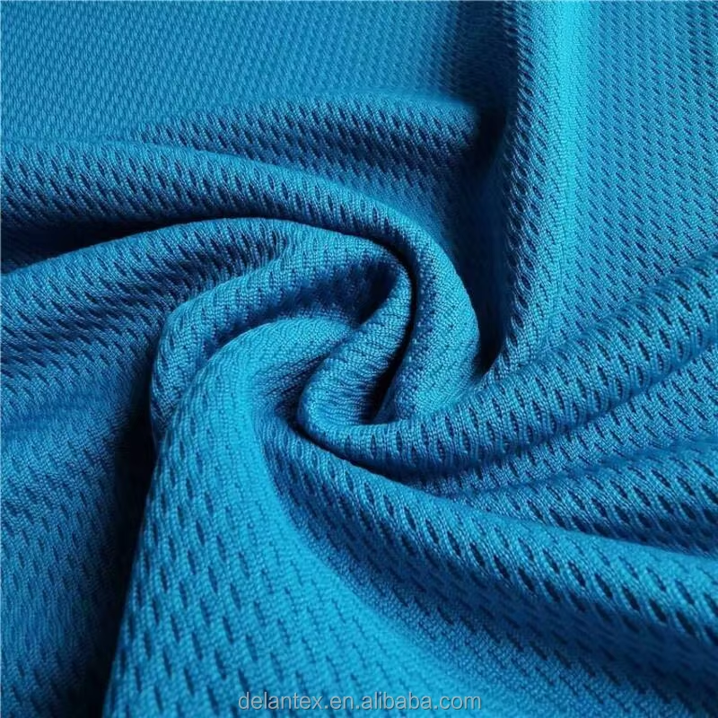 Birds Eye Mesh Sports Jersey Material Fabric