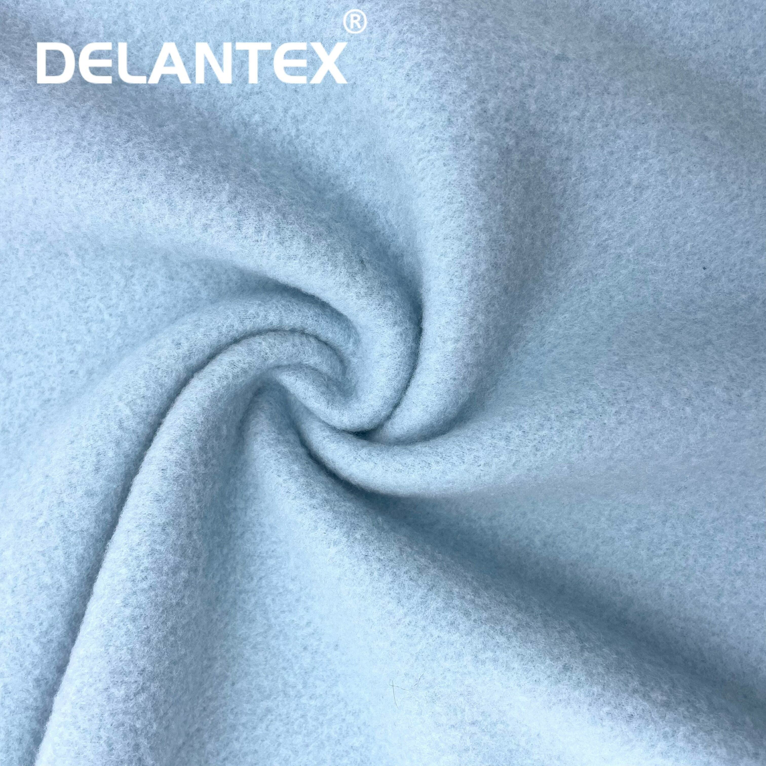 Delantex 260GSM Thermal Fluffy Polar Buy Polartec Fleece Fabric with Low Price Free Sample