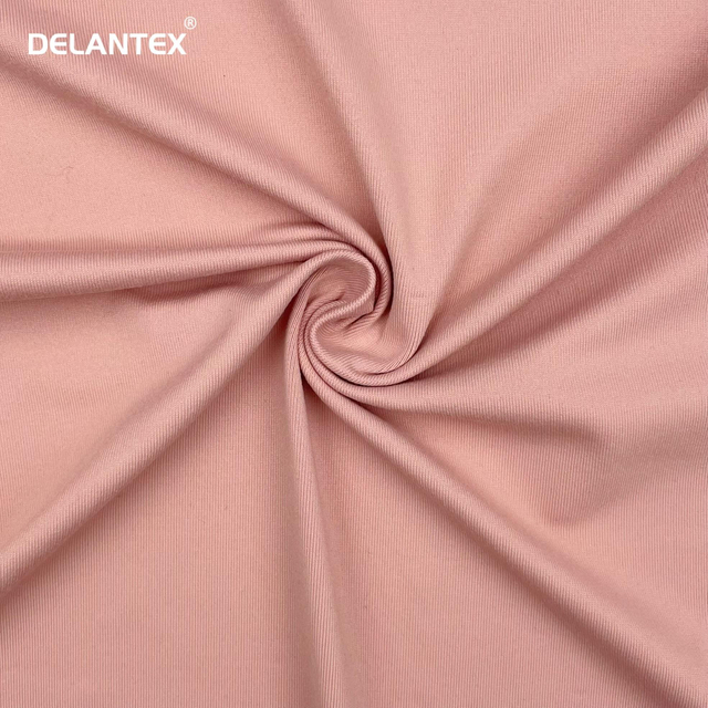 Delantex Good Price Knitted 270GSM Stretchy Double Side Brushed Print Fabric for Yoga Clothes Free Sample