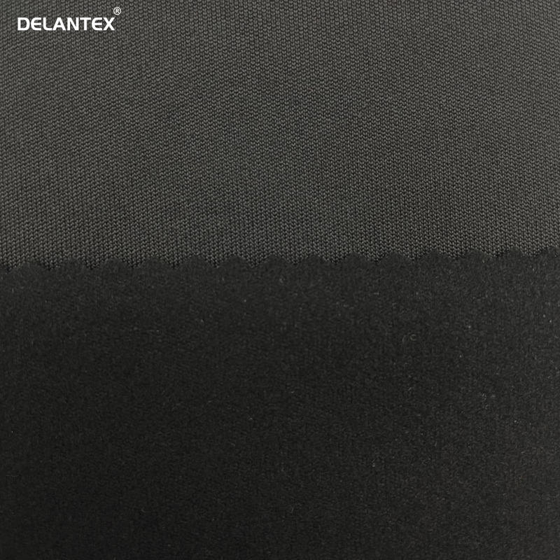 Delantex 4 Way Stretch Scuba Fabric One-Sided Brushed Fleece for Girls' Hoodie and Sportswear for Outdoor Lining and Garments