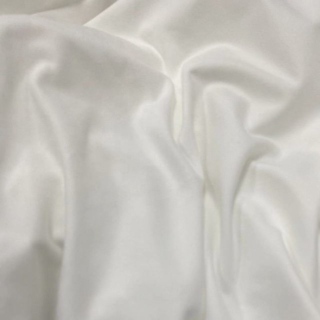 Delantex 95% Polyester 5% Spandex Brushed Faced Stretch Single Jersey Knit Milk Silk Fiber Fabric Free Sample
