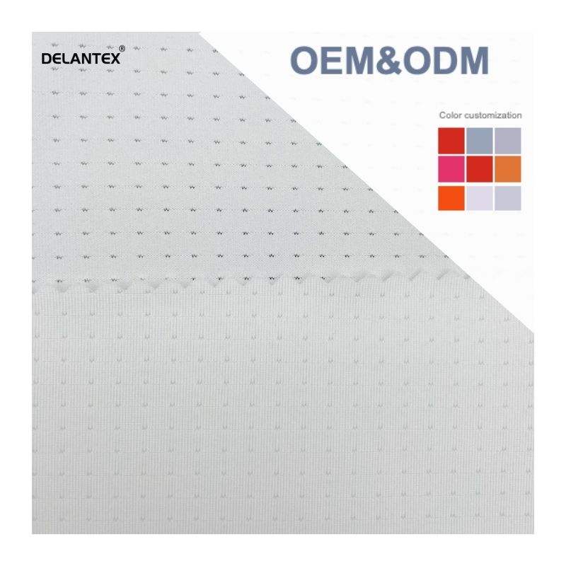 Delantex Top Quality Soccer Uniform Butterfly Dryfit Sport Mesh Fabric for Sublimation Free Sample