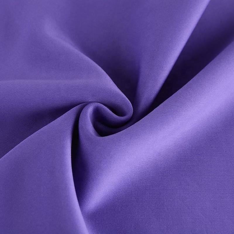 Delantex Chinese Supplier Custom Design Solid Polyester Super Techno Scuba Fabric for Garment