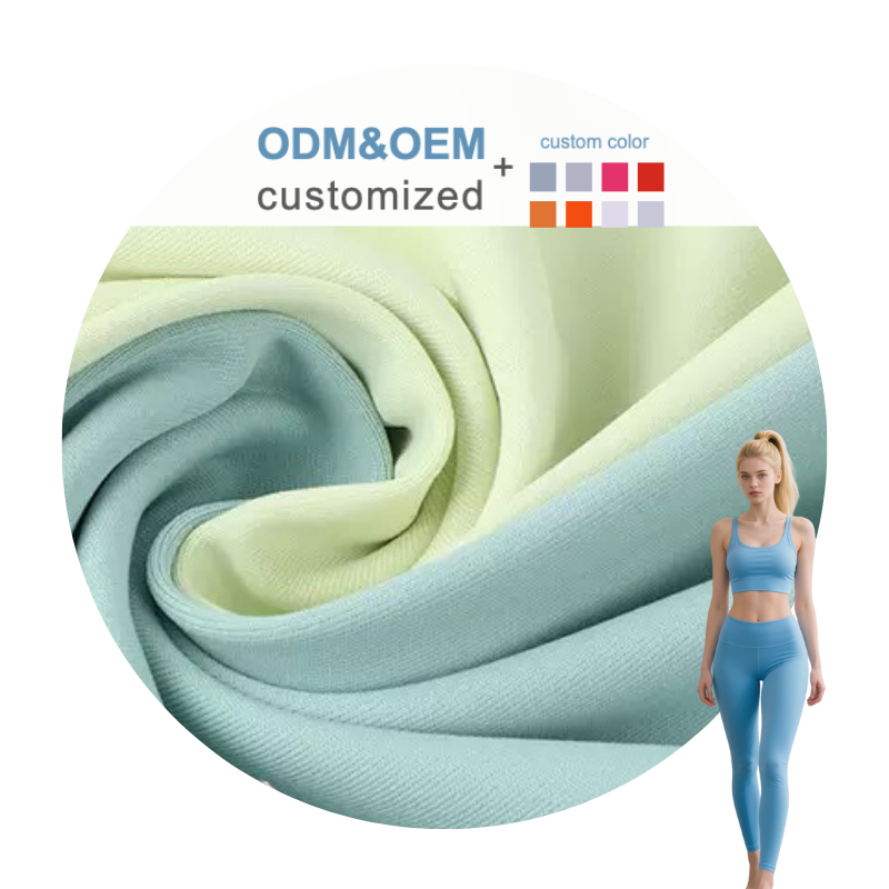 Delantex Dry Fit Wicking Knitting Swim Yoga Activewear Fabric Wholesale Hot Sales Plain Dyedfactory Direct Sales
