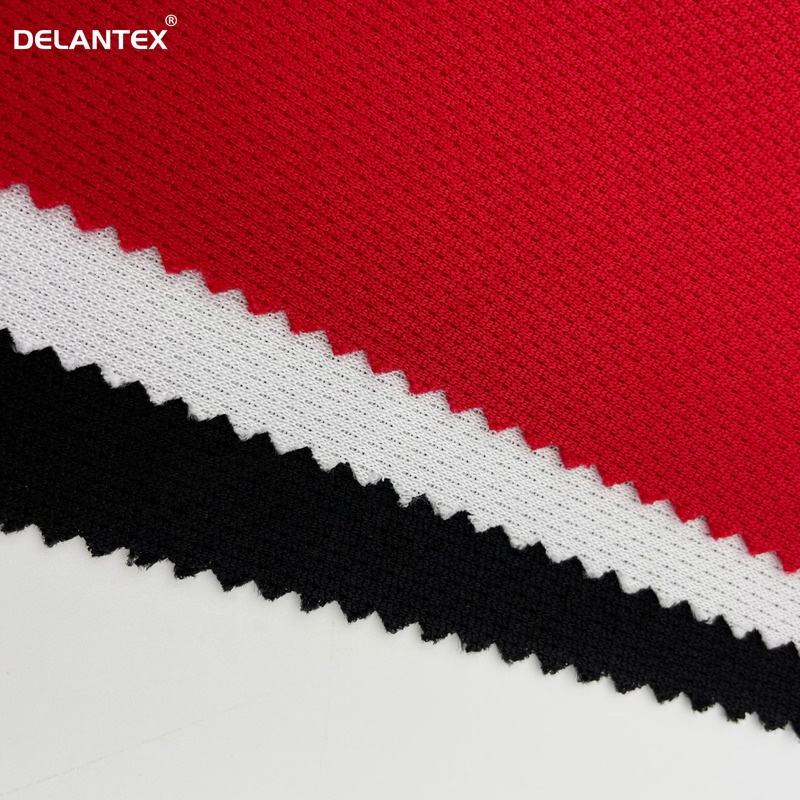 Fashion Breathable Moisture Wicking 200GSM Bird Eye Merbau Mesh Fabric for Sportswear