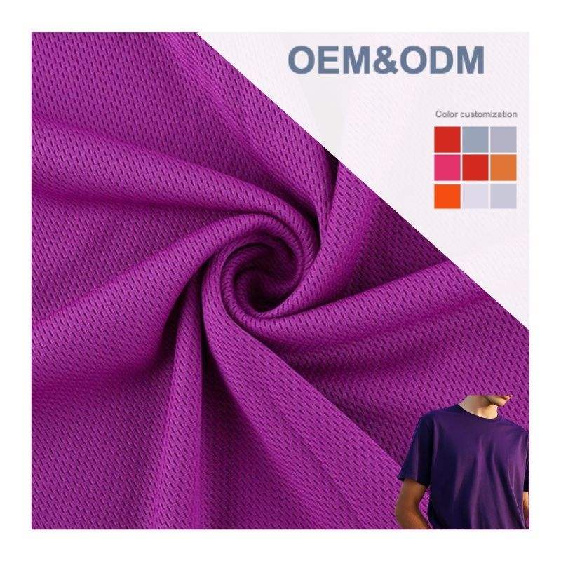 Delantex Textile 100% Polyester Dri-Fit Bird Eye Mesh Fabric Anti-Static Outdoor Sports Suit & Football Jersey for Girls