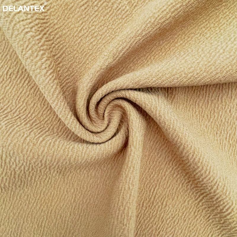 Delantex High Quality Elastic Breathable liverpool Bullet Jersey Knit Fabric for Fashion Dress Free Sample