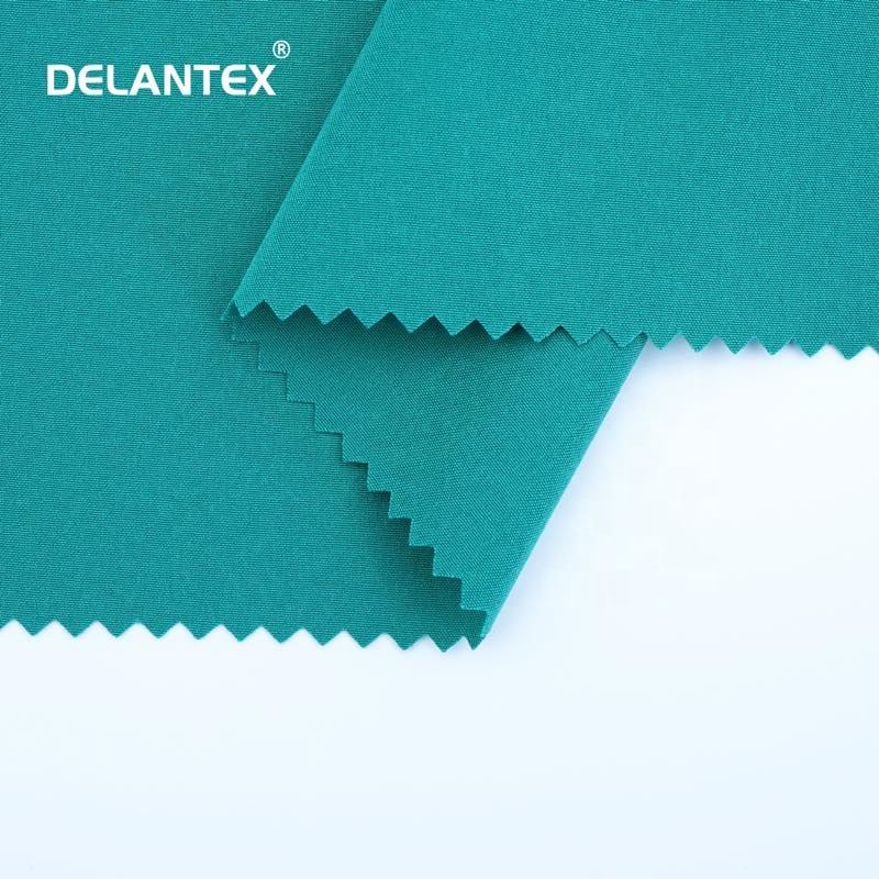 Delantex Hot Sales Functional Anti Bacteria Woven Stretch Twill Fabric for Scrubs Uniforms Sets Easy Care Free Sample