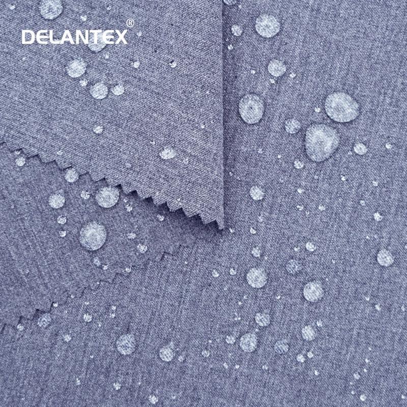 Delantex 63% Polyester 34% Rayon 3% Spandex Fabric for Scrubs Medical Uniform 180GSM Polyester Viscose Fabric Free Sample