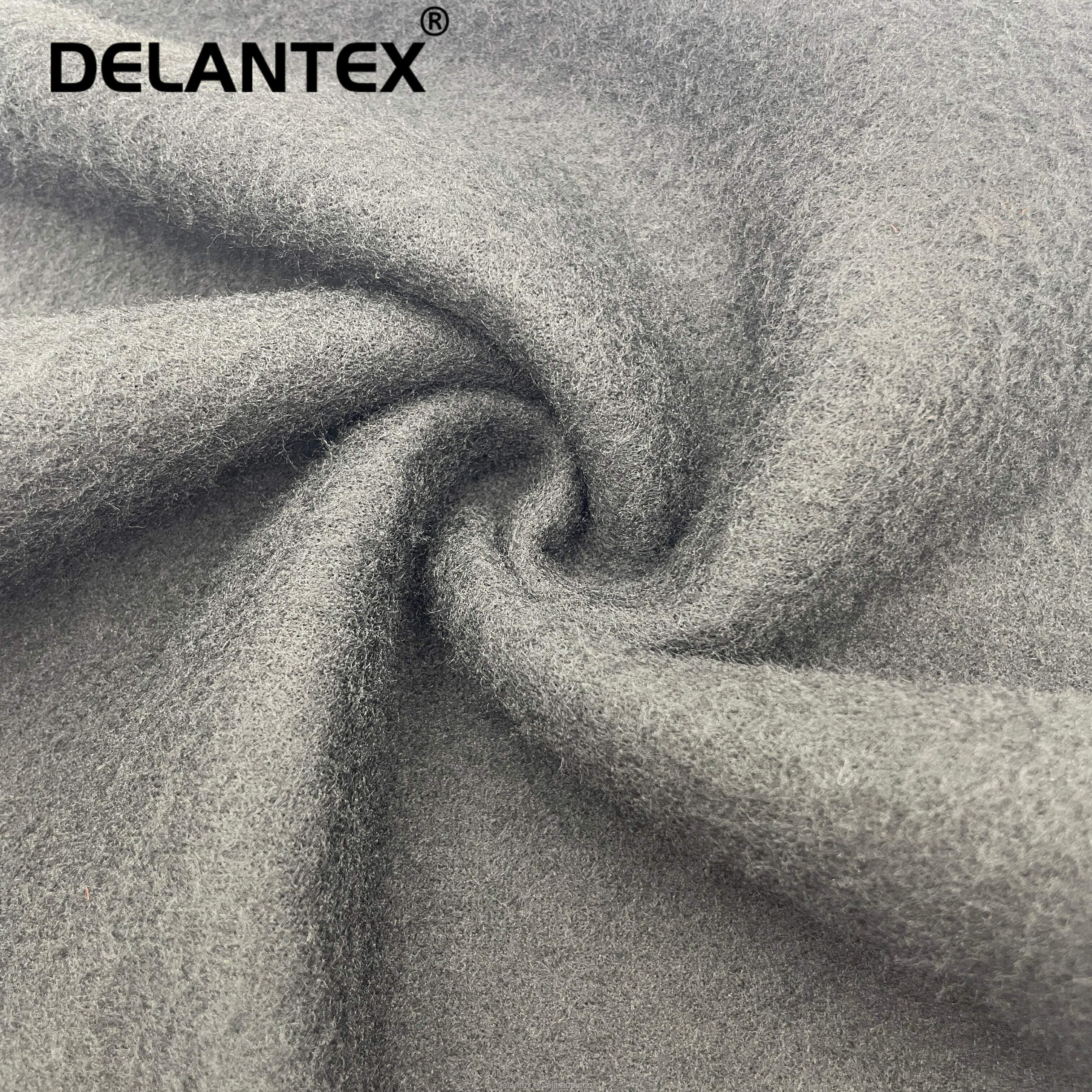 Delantex Manufacture 160CM 256GSM 100% Polyester Polar Anti Pill Fleece Fabric