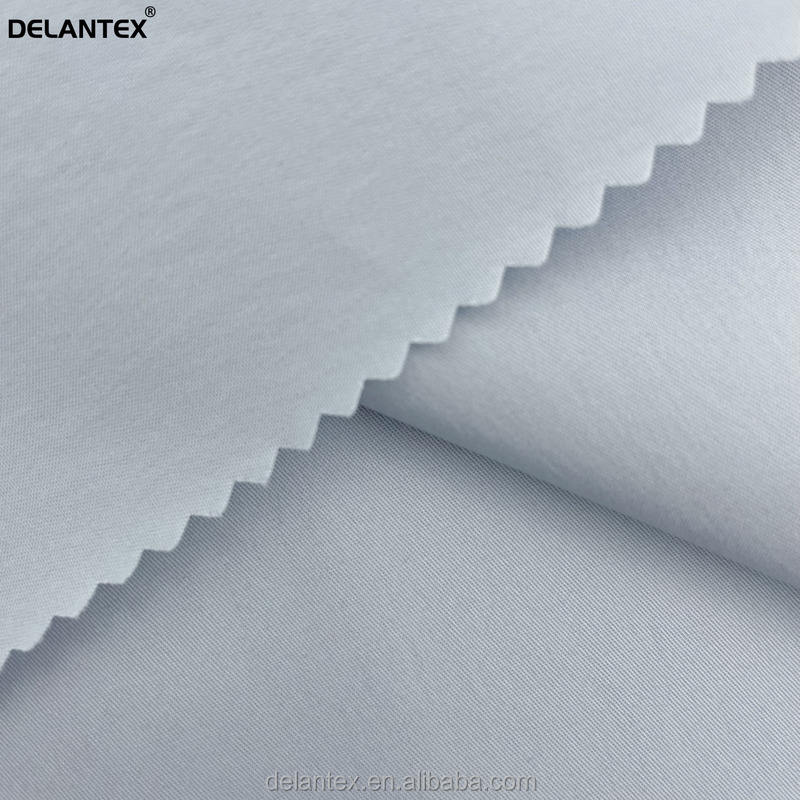 Delantex Cotton and Nylon Stretch Twill Fabric for Corporate Uniform Suiting Fabric