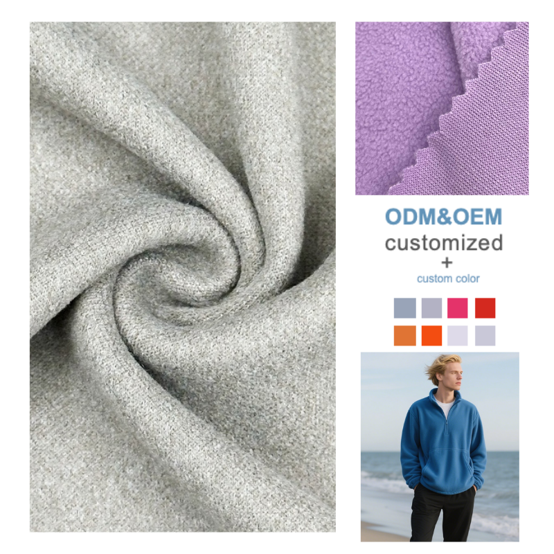 Delantex Wear Resistant, Lightweight and Smooth Fabric Men's Jacket, Fleece 100% Polyester Windproof Sports Jacket, Inner Lining